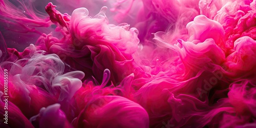 Vibrant Hot Pink Background for Creative Projects, Fashion, Design, and Artistic Expressions