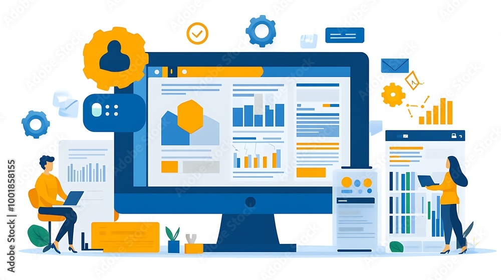Search Engine Optimization (SEO) Strategies, SEO strategies with an image showing marketers optimizing website content design Search Engine Optimization (SEO) Strategies, SEO strategies with an image showing marketers optimizing website content design
