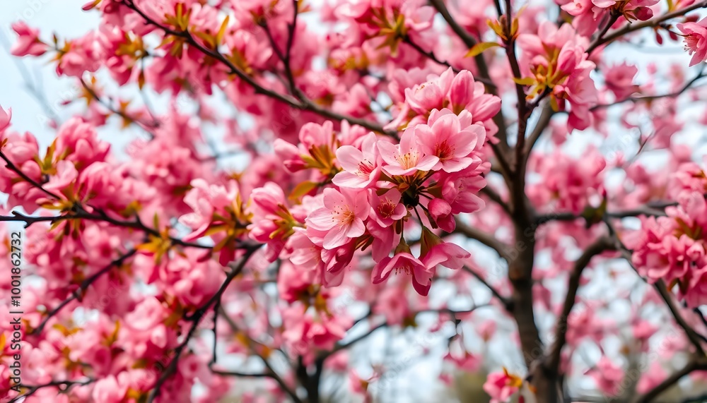 pink cherry blossom in spring pink cherry blossom in spring