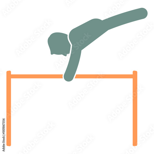 horizontal bar