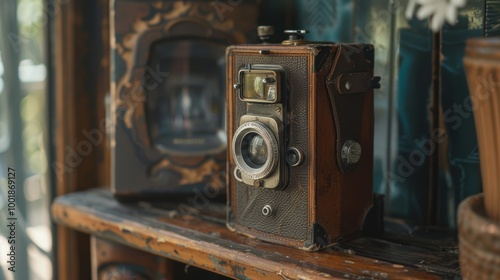 Vintage Camera from the Early 20th Century