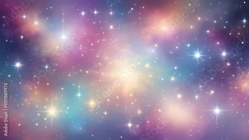 abstract background with stars