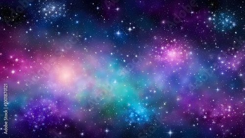 background with stars