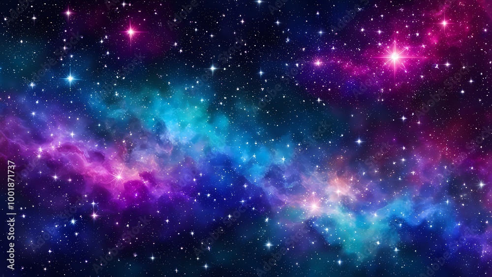 background with stars
