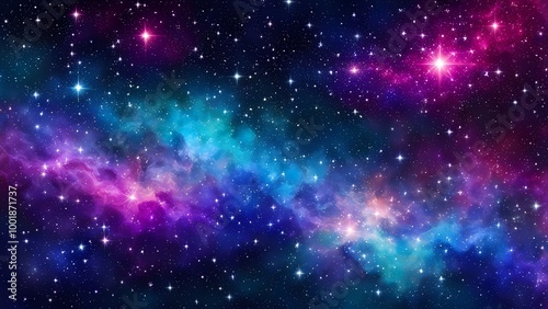 background with stars