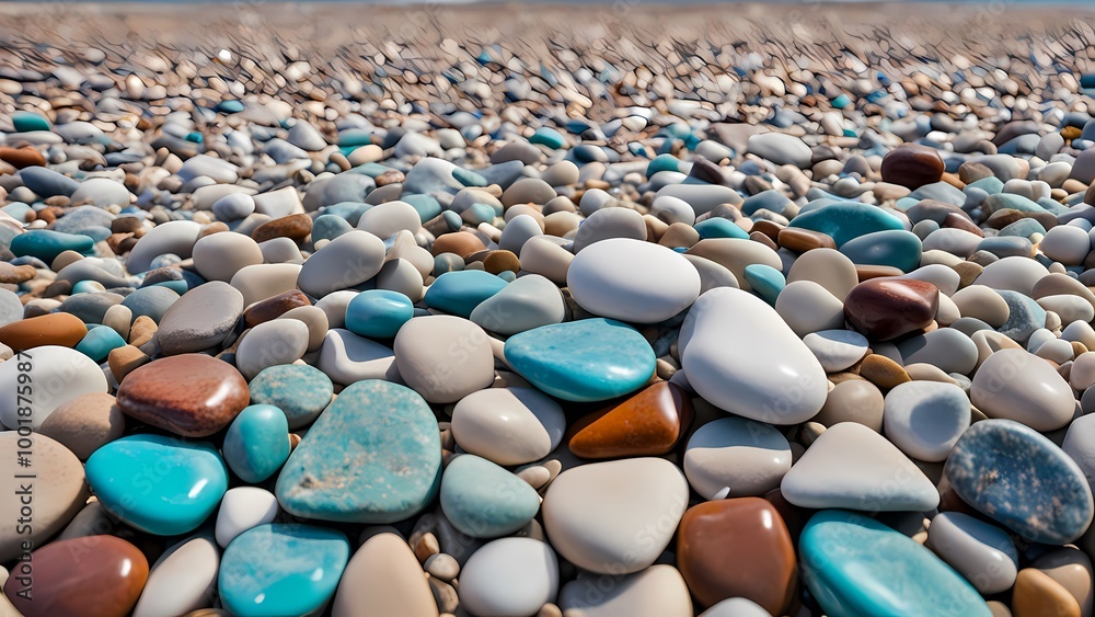 Obraz premium pebbles on the beach