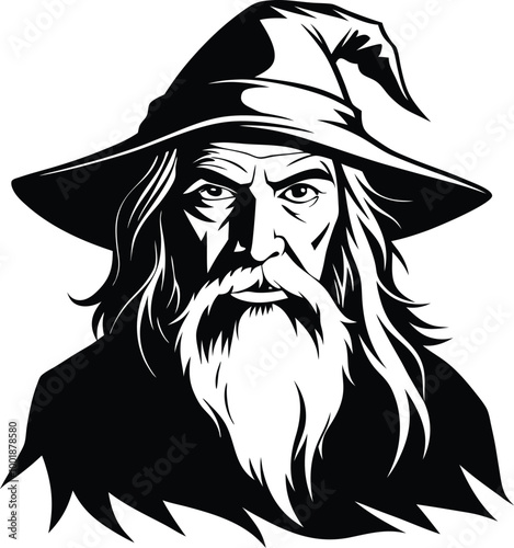 The Wise Wizard's Gaze