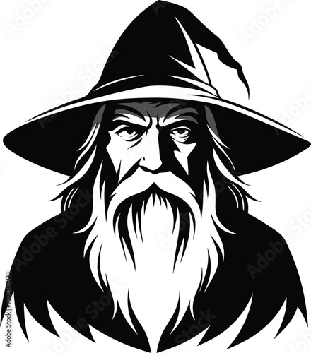 The Wise Wizard's Gaze