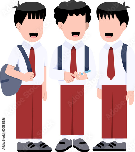 Students Of Indonesian Elementary School
