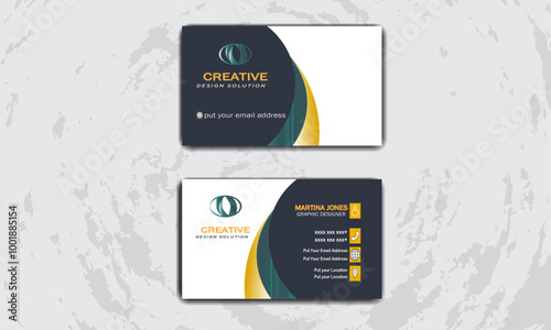  Brand Alignment: Make sure the design aligns with the company’s branding. Use the brand colors, fonts, and logo to ensure consistency | Multicolor theme | Green,Red & Black | Business Card Desing