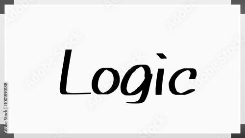 Logic のホワイトボード風イラスト