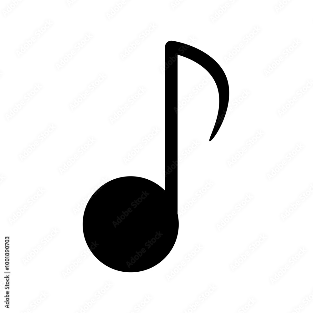 Music icon template