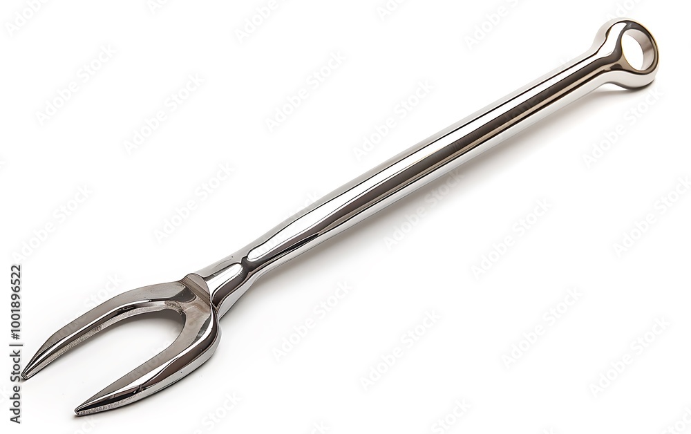 Tuning fork isolated on white background. Tuning fork isolated on white background.