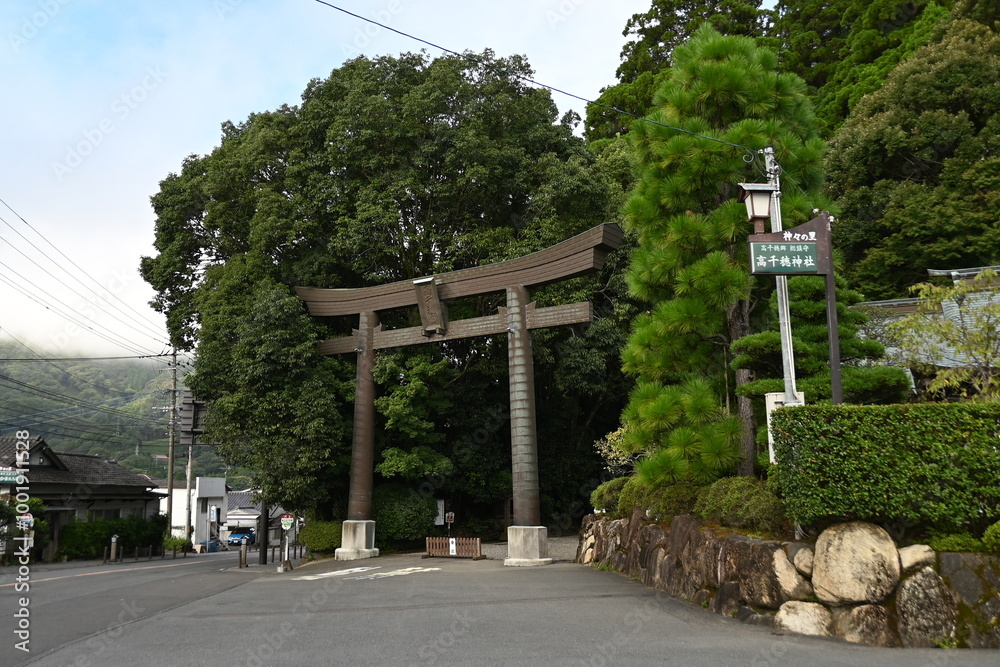高千穂神社の鳥居