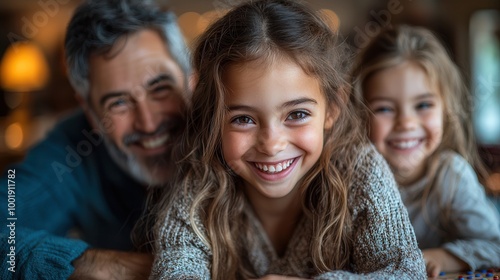 Joyful Generations: Smiles of Family Togetherness