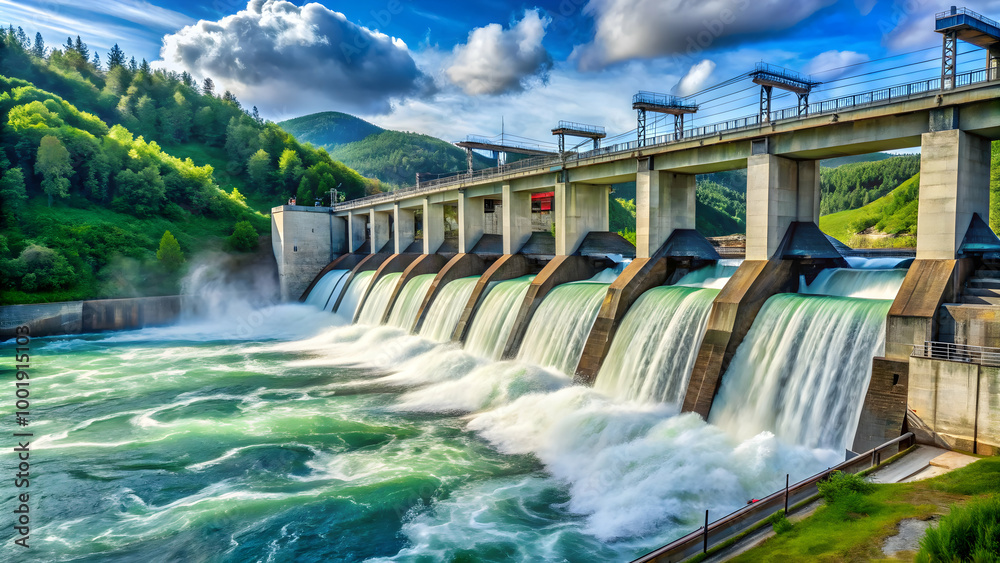 symphony of water and stone: the intricate architecture of a hydroelectric dam is a testament to human ingenuity and engineering prowess. symphony of water and stone: the intricate architecture of a hydroelectric dam is a testament to human ingenuity and engineering prowess.