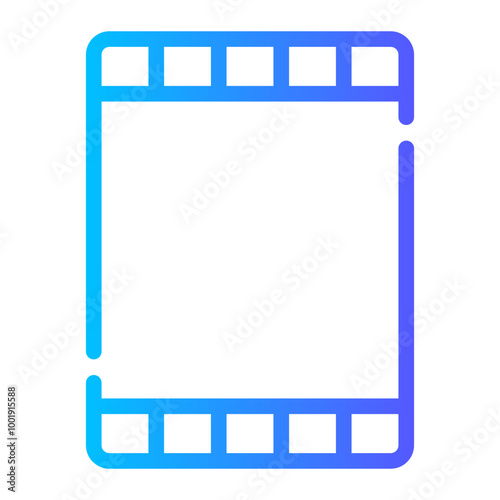 film reel gradient icon