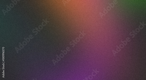 Mesmerizing magenta purplle green gradient with grainy texture, blending seamlessly for a vintage touch. Perfect for stylish designs, versatile and eye catching photo