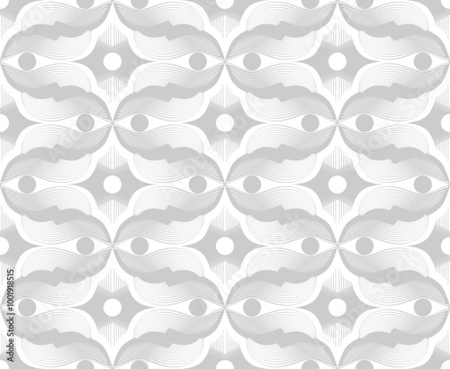 Seamless pattern It has a unique identity. modern geometric background