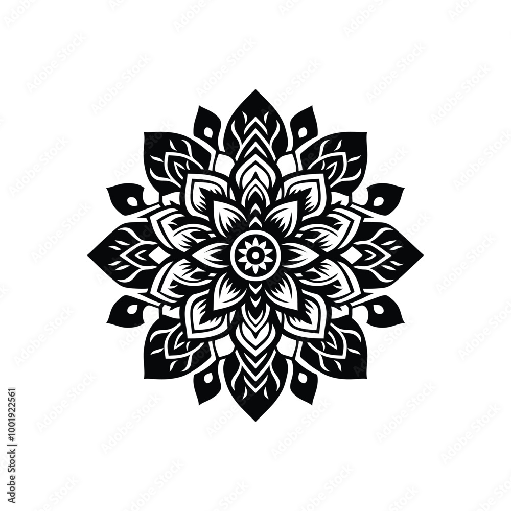 Beautiful Floral Mandala Art Featuring Lotus Petals for Wellness and Zen Inspiration Beautiful Floral Mandala Art Featuring Lotus Petals for Wellness and Zen Inspiration