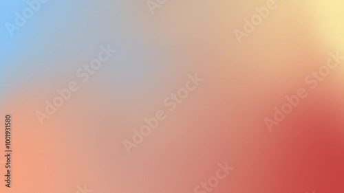 Color gradient motion background with curvy wave flowing. Seamless looping video animation. 4K footage