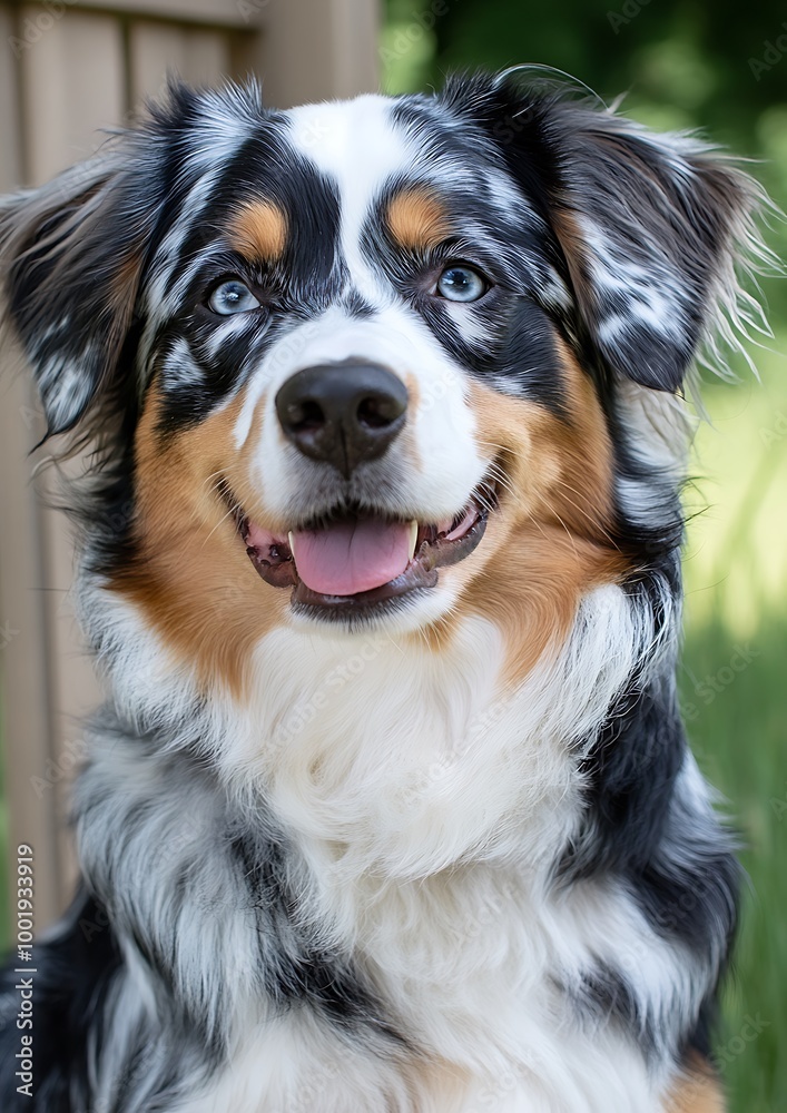 A close-up shot of a happy dog walking alongside its owner in the park, surrounded by tall trees and vibrant grass A close-up shot of a happy dog walking alongside its owner in the park, surrounded by tall trees and vibrant grass
