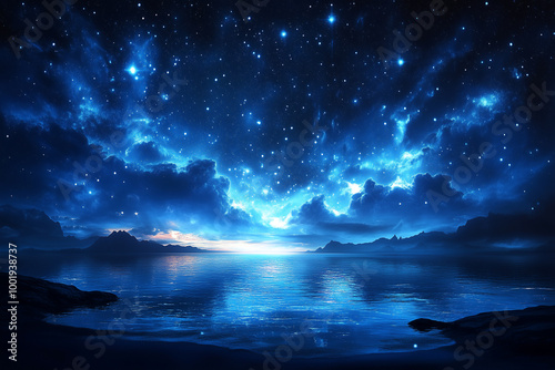 sky over sea