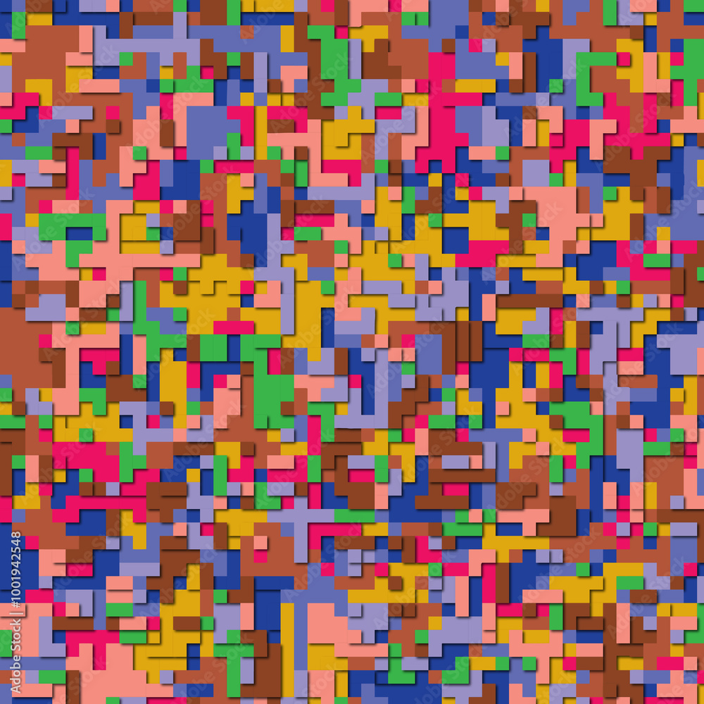 ABSTRACT 3D PIXEL BACKGROUND FLAT PASTEL COLOR SHAPES DESIGN VECTOR TEMPLATE FOR WALLPAPER, COVER DESIGN ABSTRACT 3D PIXEL BACKGROUND FLAT PASTEL COLOR SHAPES DESIGN VECTOR TEMPLATE FOR WALLPAPER, COVER DESIGN