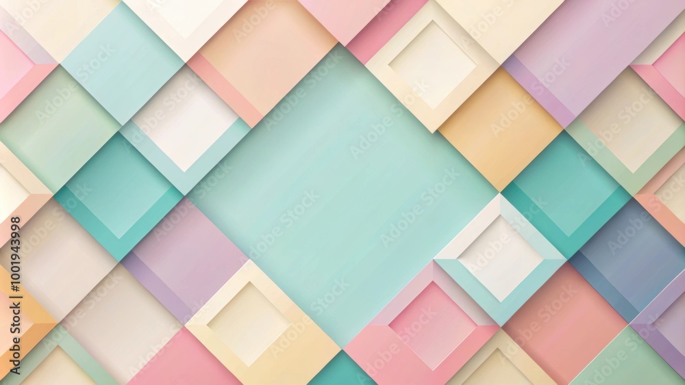 Abstract geometric design with overlapping shapes and pastel colors, geometric, abstract, design, shapes, pastel Abstract geometric design with overlapping shapes and pastel colors, geometric, abstract, design, shapes, pastel