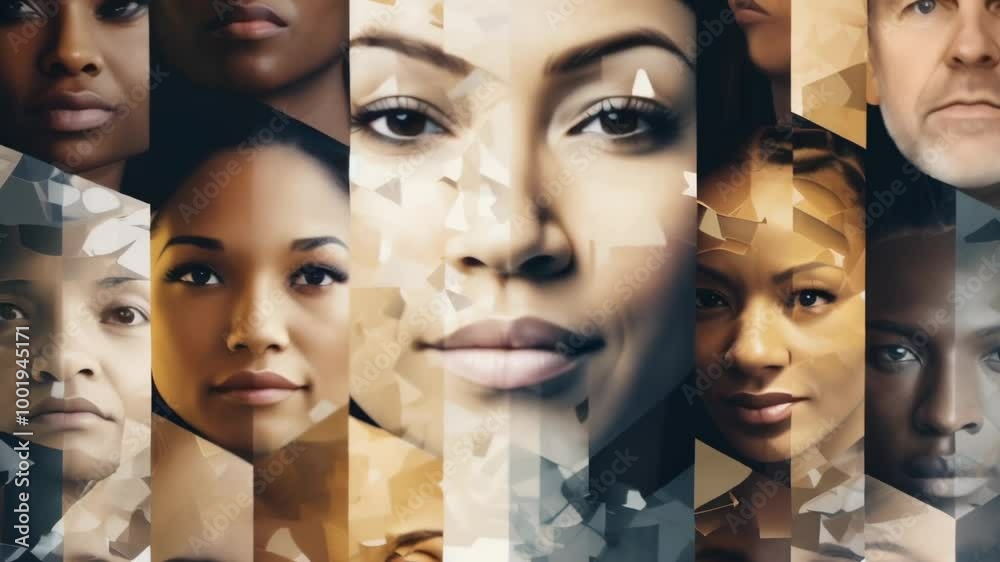 Diverse business team exudes confidence, determination, and hope, showcasing collaboration and unity for success Diverse business team exudes confidence, determination, and hope, showcasing collaboration and unity for success