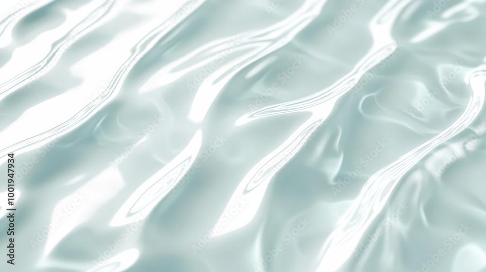 Fototapeta premium Rippling water surface with light reflections