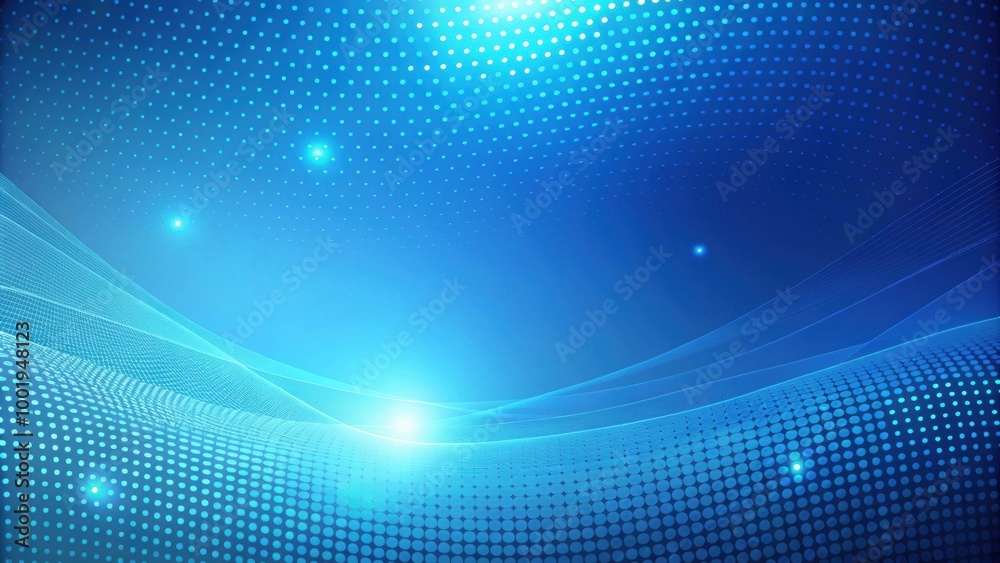 Bright blue minimalistic abstract background with dotted lines, blue, minimal, abstract, background, dotted lines, design Bright blue minimalistic abstract background with dotted lines, blue, minimal, abstract, background, dotted lines, design