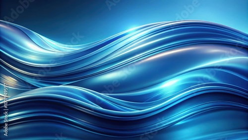 Luxurious blue wave wallpaper with subtle gradient tones and fluid motion, luxury, blue, wave, wallpaper, gradient, tones