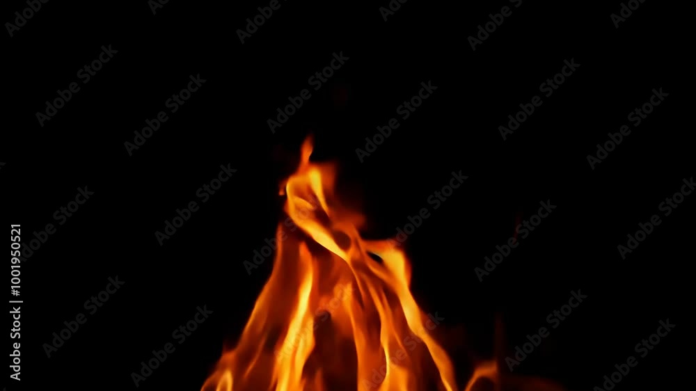 Abstract flames rising against a dark background Abstract flames rising against a dark background