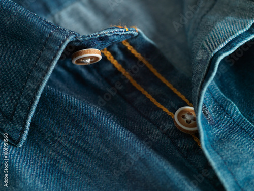 stack of multicolored jeans pants photo