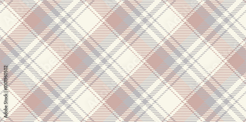 Vector checkered pattern. Tartan, textured seamless twill for flannel shirts, duvet covers, other autumn winter textile mills. Vector Format