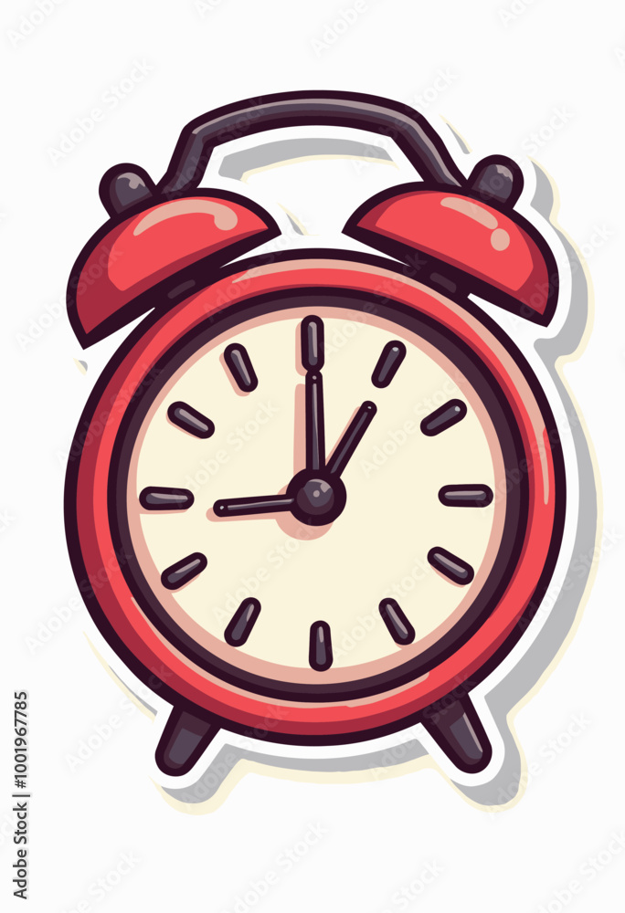 Time Management Cuteness: Adorable Cartoon Clock Sticker for Diaries, To-Do Lists & Calendars - Perfect for Adding Fun to Daily Organization Time Management Cuteness: Adorable Cartoon Clock Sticker for Diaries, To-Do Lists & Calendars - Perfect for Adding Fun to Daily Organization