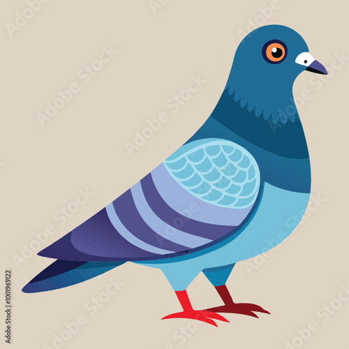 vector illustration of dove