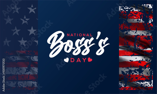 Happy Boss`s day vector bakcground  illustration  photo