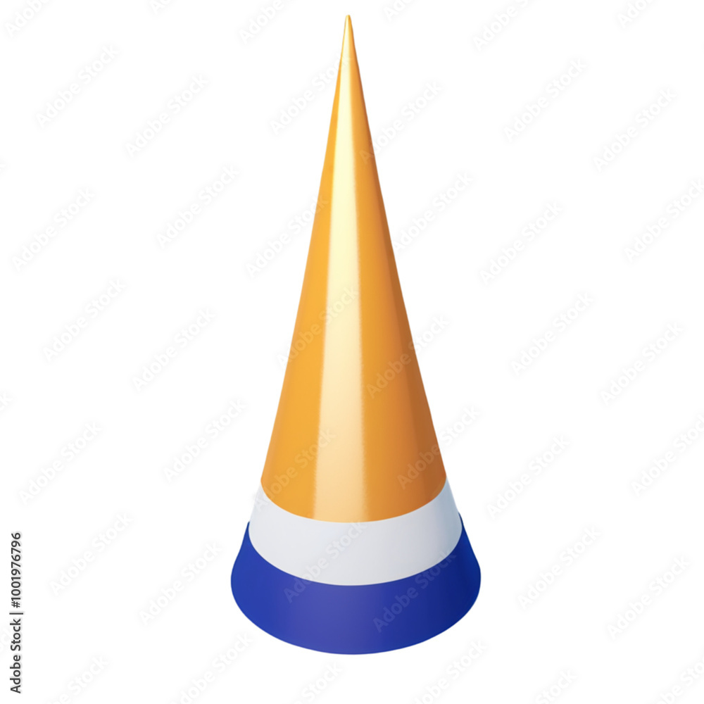 Simple Orange Hat: A bright orange cone hat with a smooth texture on a transparent background, perfect for a minimalist birthday party theme. Simple Orange Hat: A bright orange cone hat with a smooth texture on a transparent background, perfect for a minimalist birthday party theme.