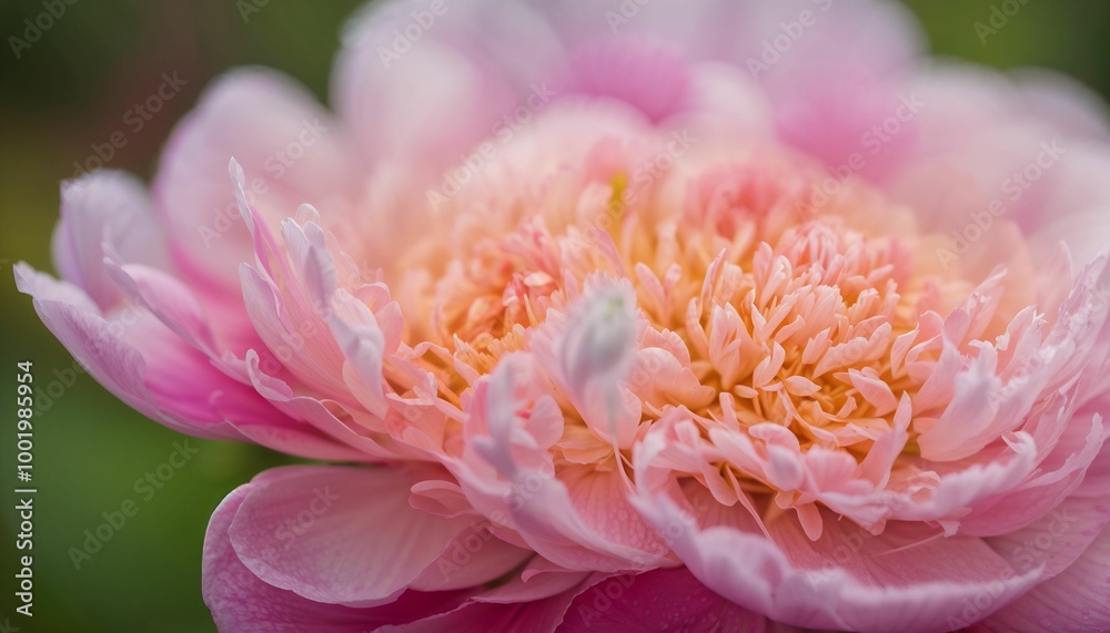 closeup  pink dahlia peony flower garden beauty nature floral fresh 