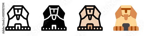 Editable statue, sculpture vector icon. Landmark, monument, culture, building, architecture. Part of a big icon set family. Perfect for web and app interfaces, presentations, infographics, etc