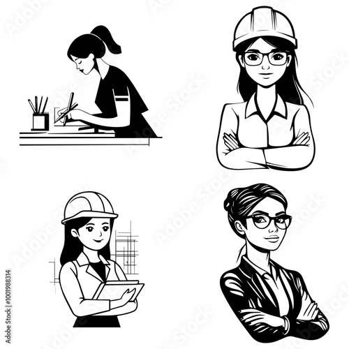 vector about Feminism, Feminism, women's welfare, women's movement