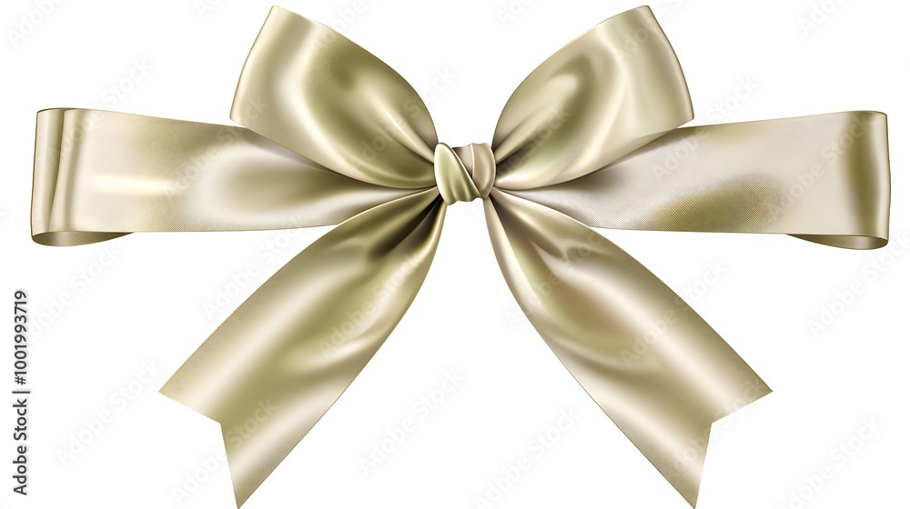Beautiful red satin ribbon tied in a festive bow, perfect for gift wrapping and holiday decor Beautiful red satin ribbon tied in a festive bow, perfect for gift wrapping and holiday decor