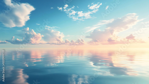 Beautiful horizon background.