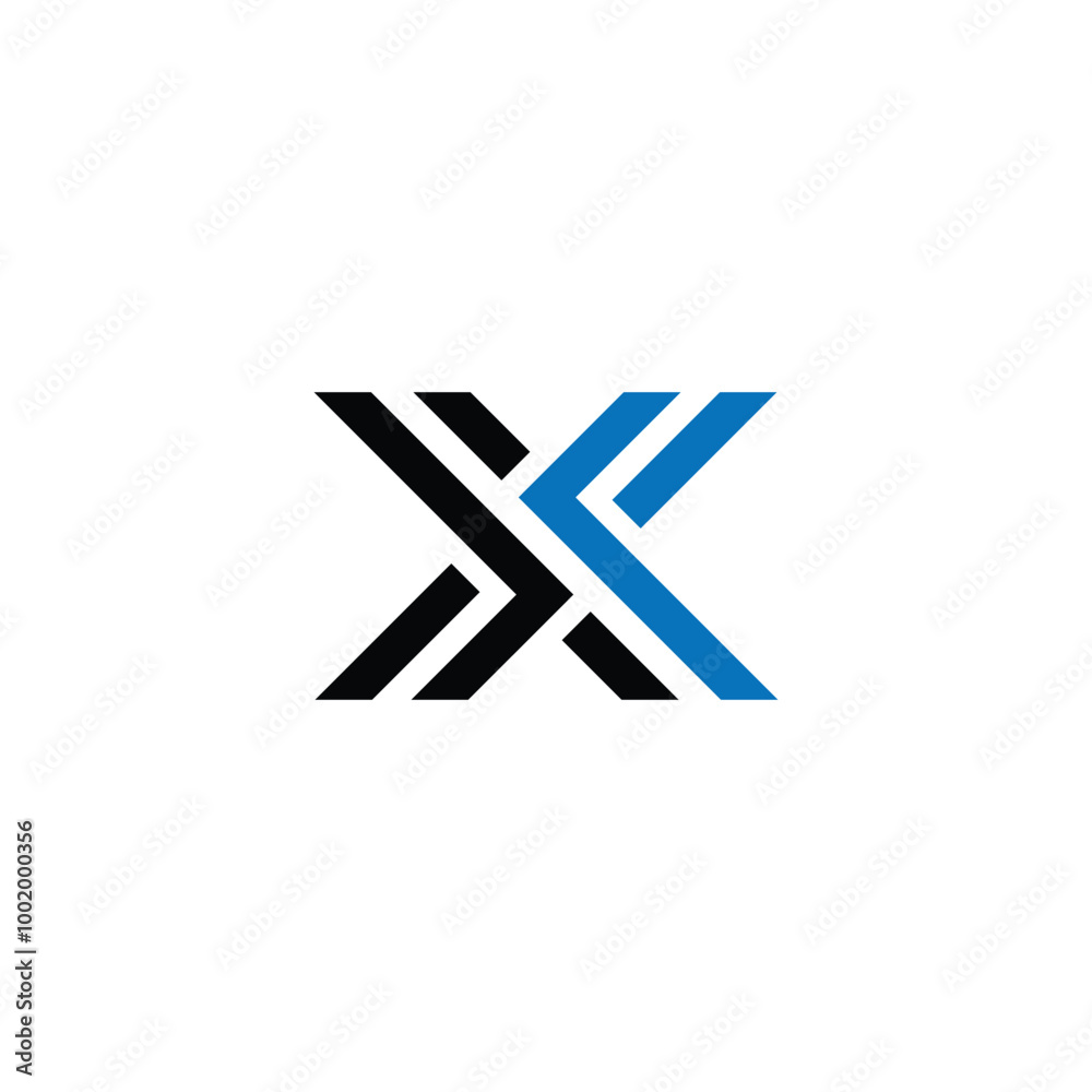 XF FX Letters Initial Logo Design Vector Illustration XF FX Letters Initial Logo Design Vector Illustration
