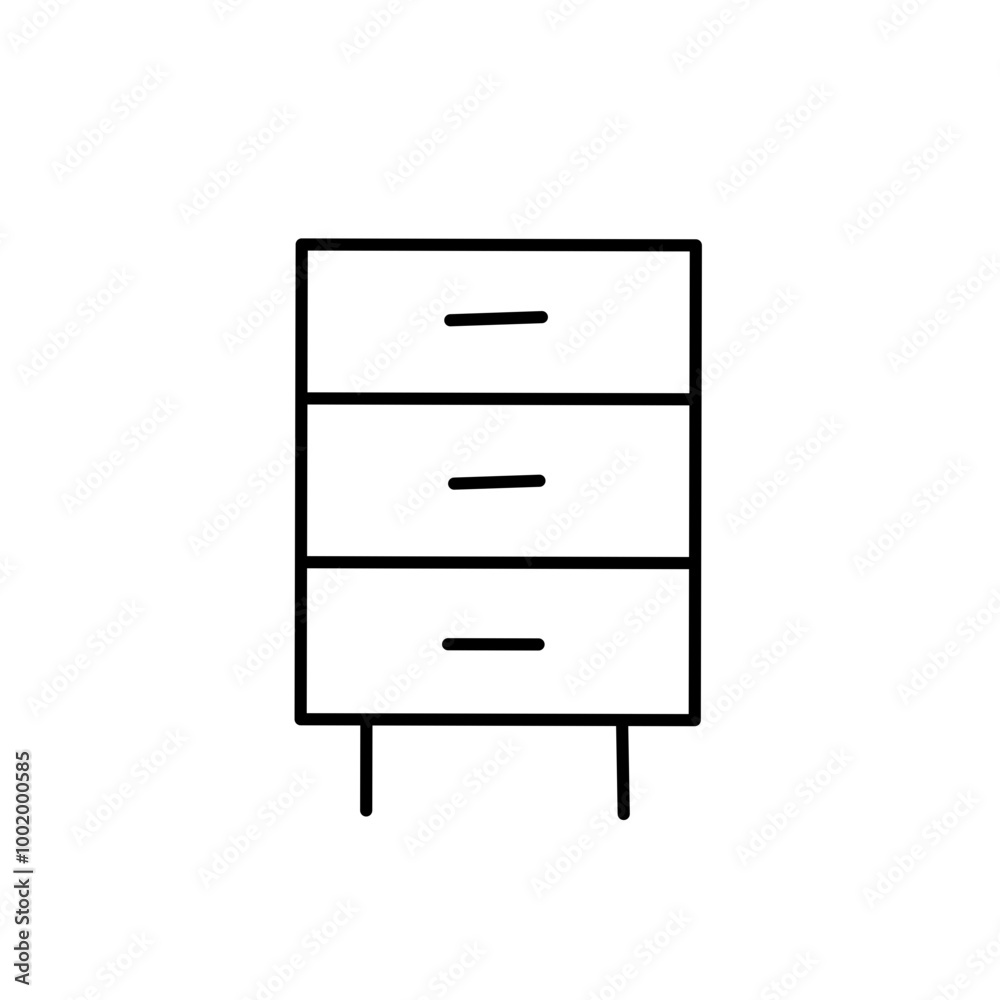 Collection of furniture icons, household appliances. Collection of furniture icons, household appliances.
