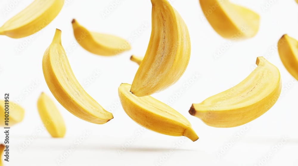 Flying Bananas in Motion Generative AI Flying Bananas in Motion Generative AI