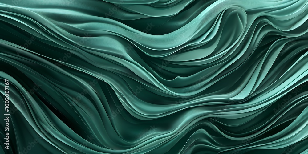 Abstract green wave background. Perfect for design projects. Abstract green wave background. Perfect for design projects.