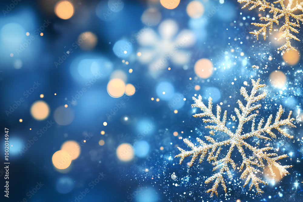 blue christmas background with snowflakes blue christmas background with snowflakes